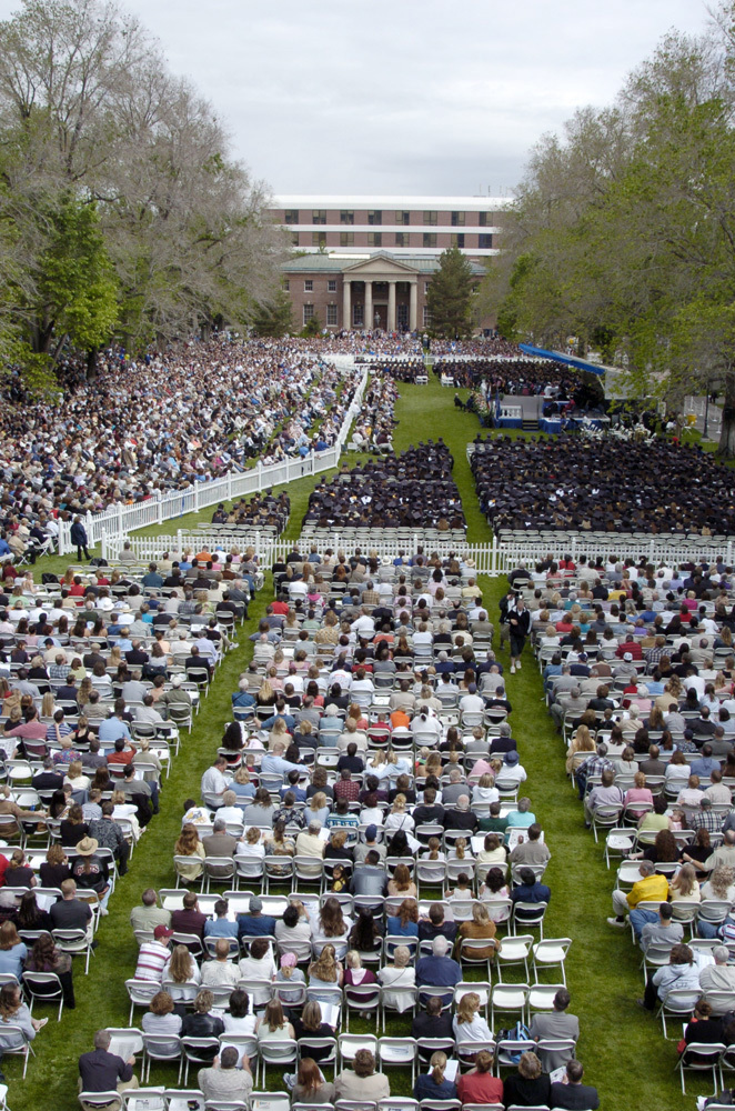 Commencement on the Quad, 2004