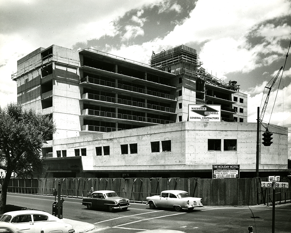 During construction
