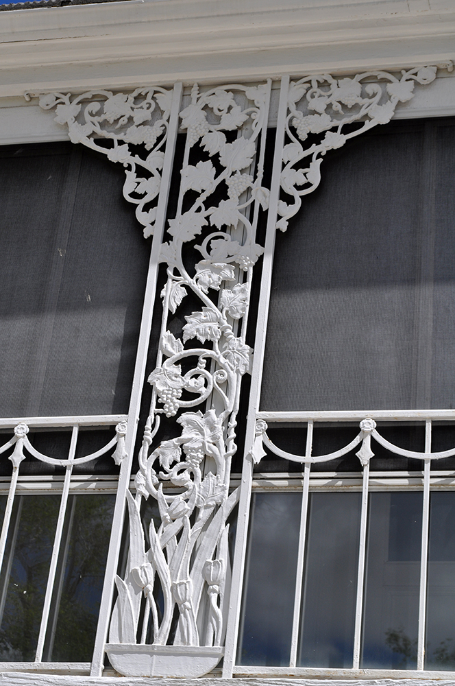 Wrought iron detail