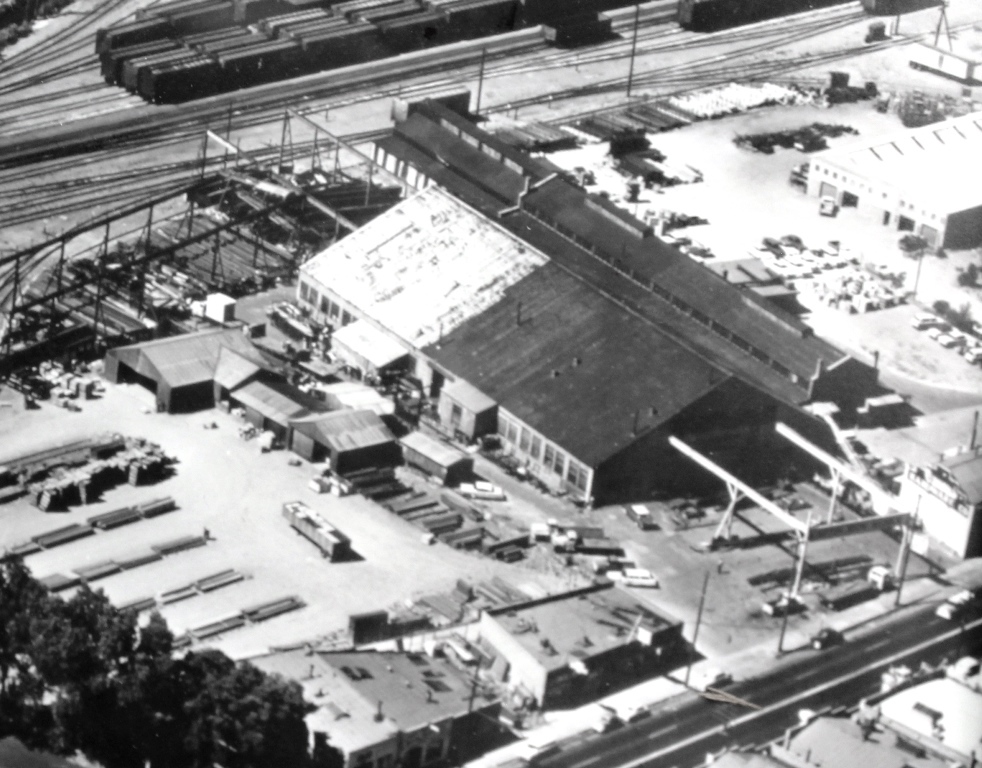Aerial view, early 1960s