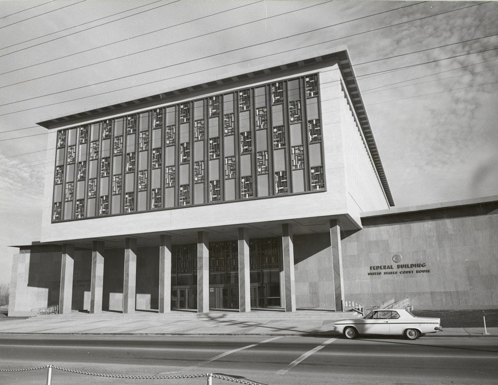 The building in 1965