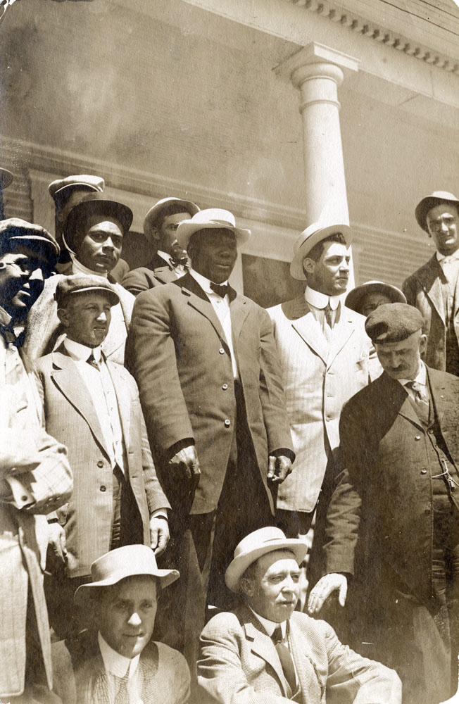 Jack Johnson's training camp