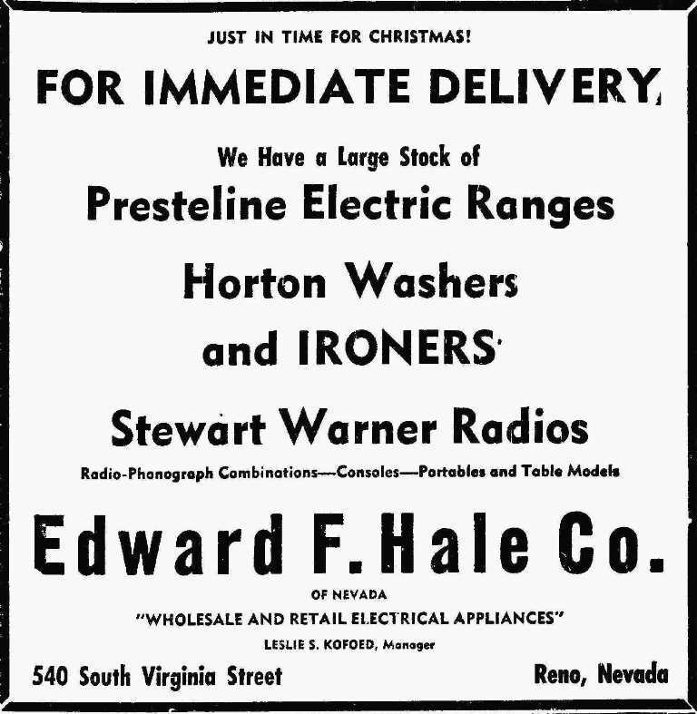 Edward F. Hale Co. ad