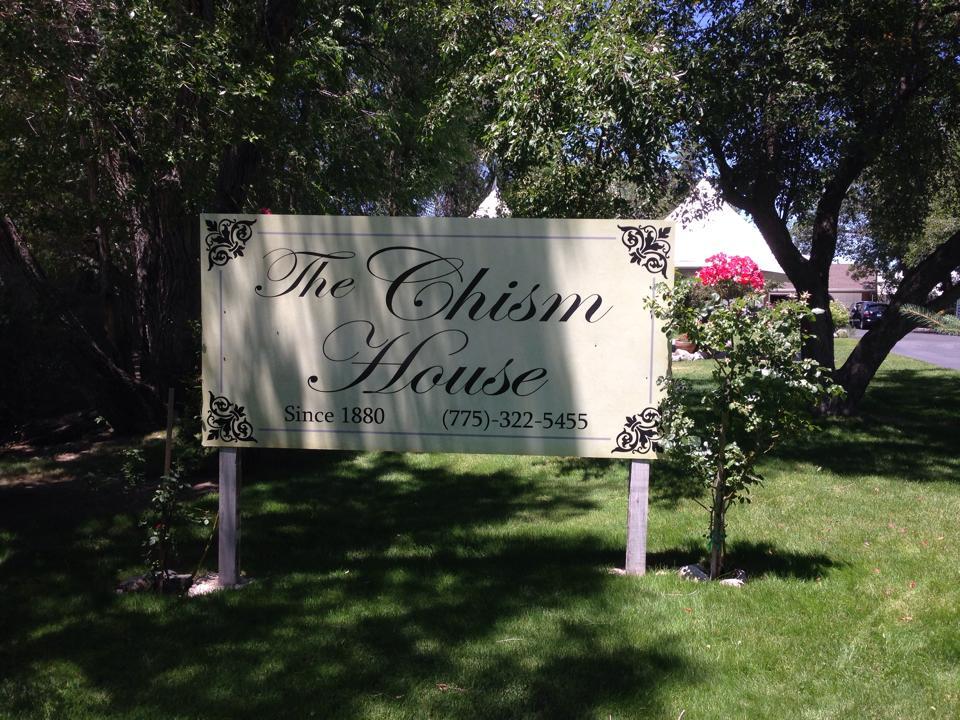 Chism House sign