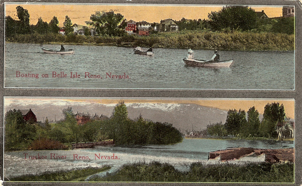 Boating at Belle Isle