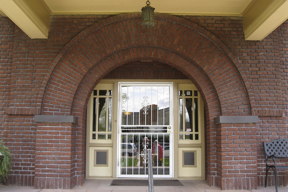 Arched entrance