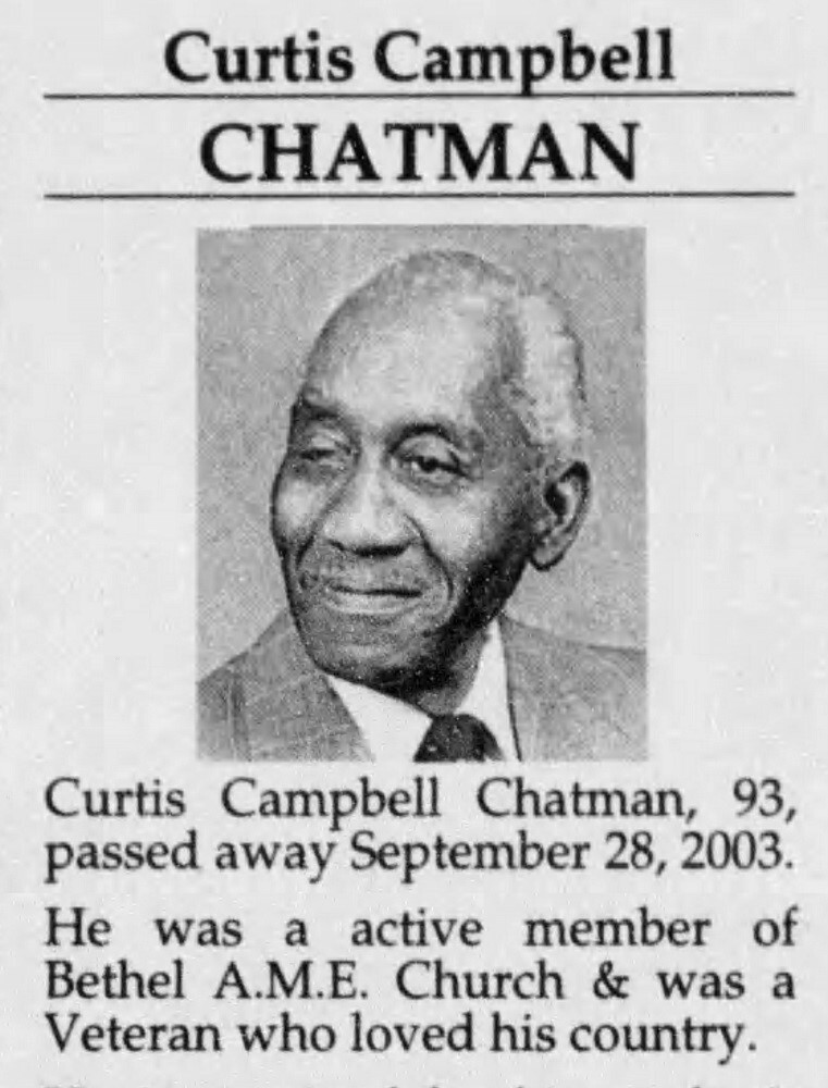Curtis Campbell Chatman