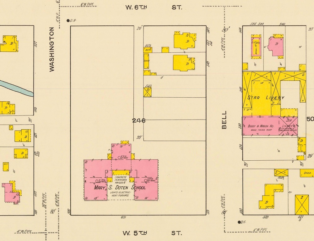 1918 Sanborn map
