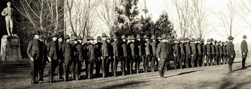 In formation
