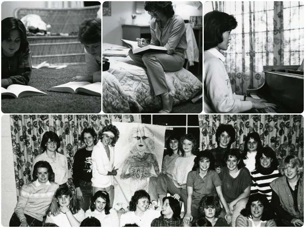 Dorm life, 1985