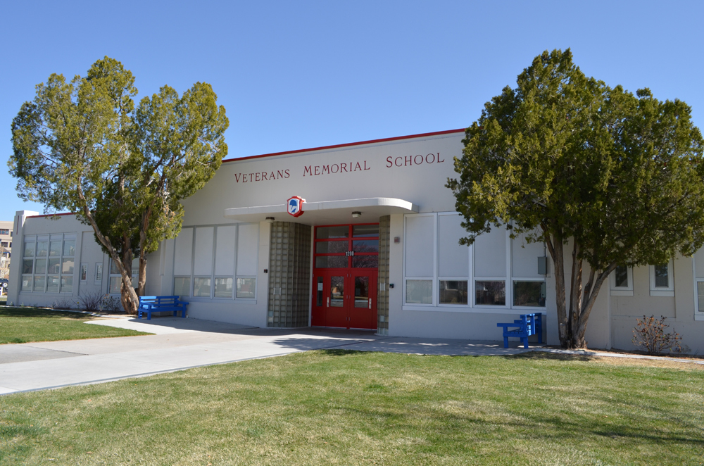 A contemporary view of Veterans Memorial School