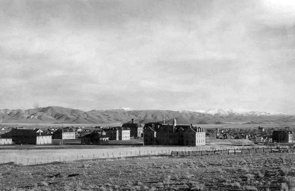 The campus in 1904
