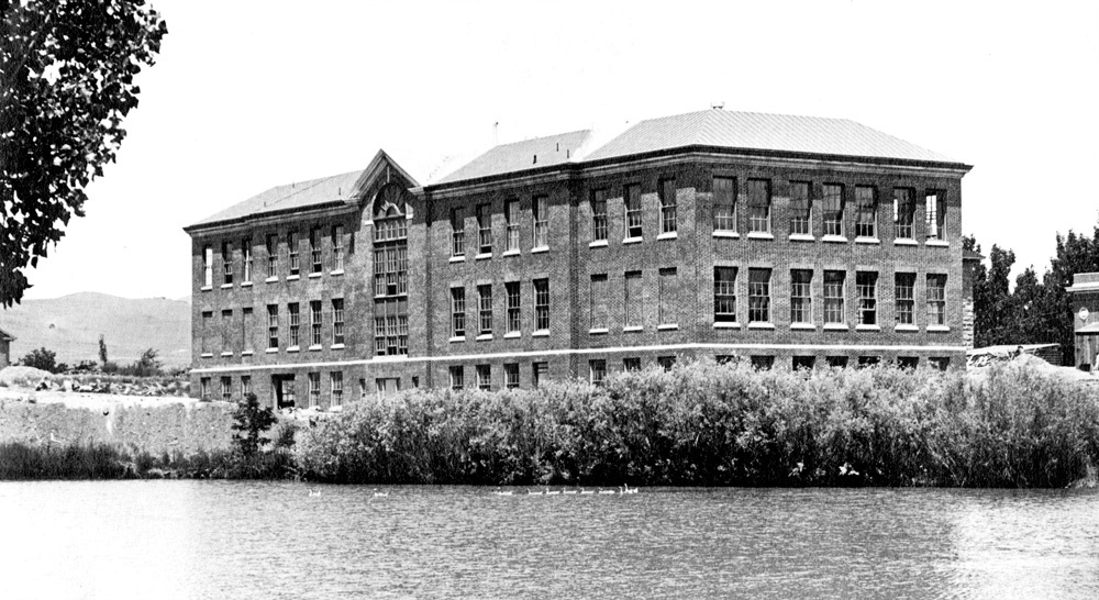 On the lake in 1920