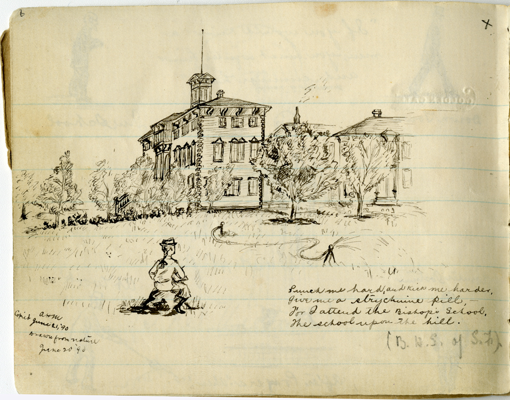 Sketch by Anne Martin