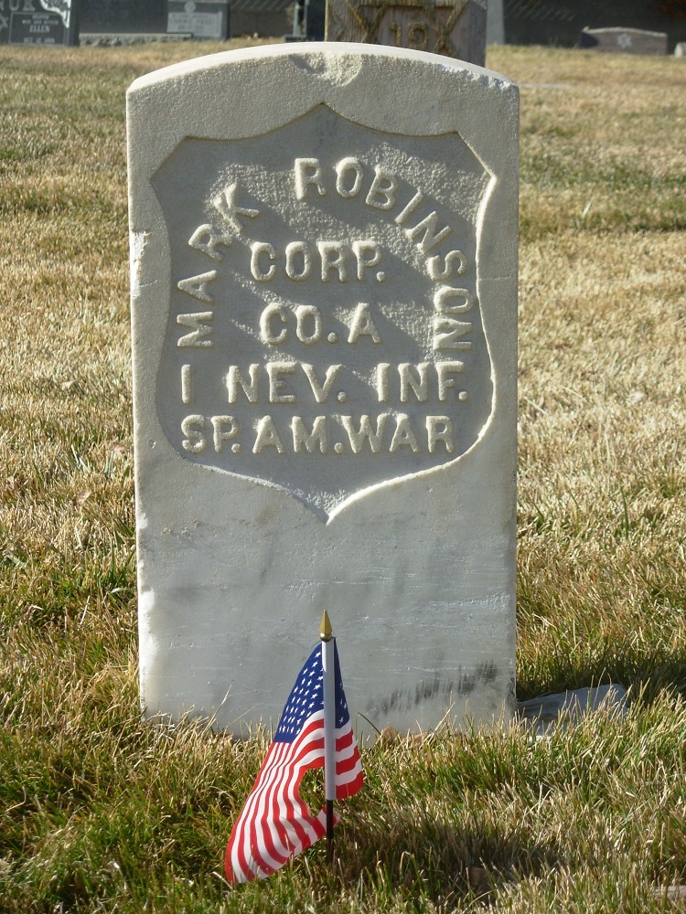 Mark Robinson headstone