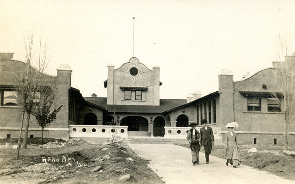 Unfinished landscaping, ca. 1915