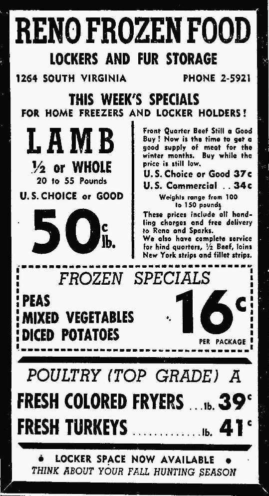 Diversified business, 1954