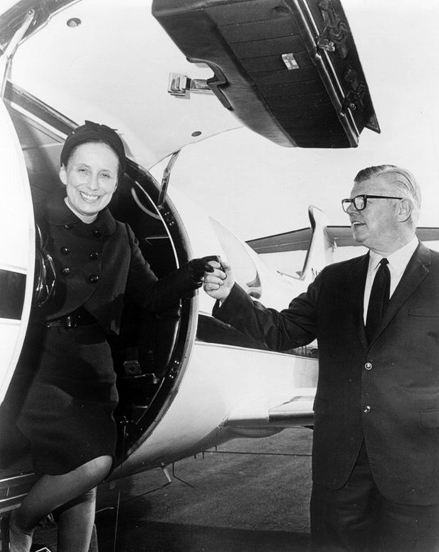 Bill and Moya Lear