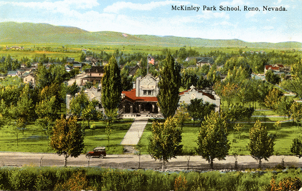 Aerial view, 1920s