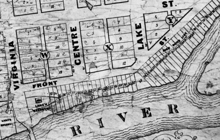 Reno's Original Townsite Map