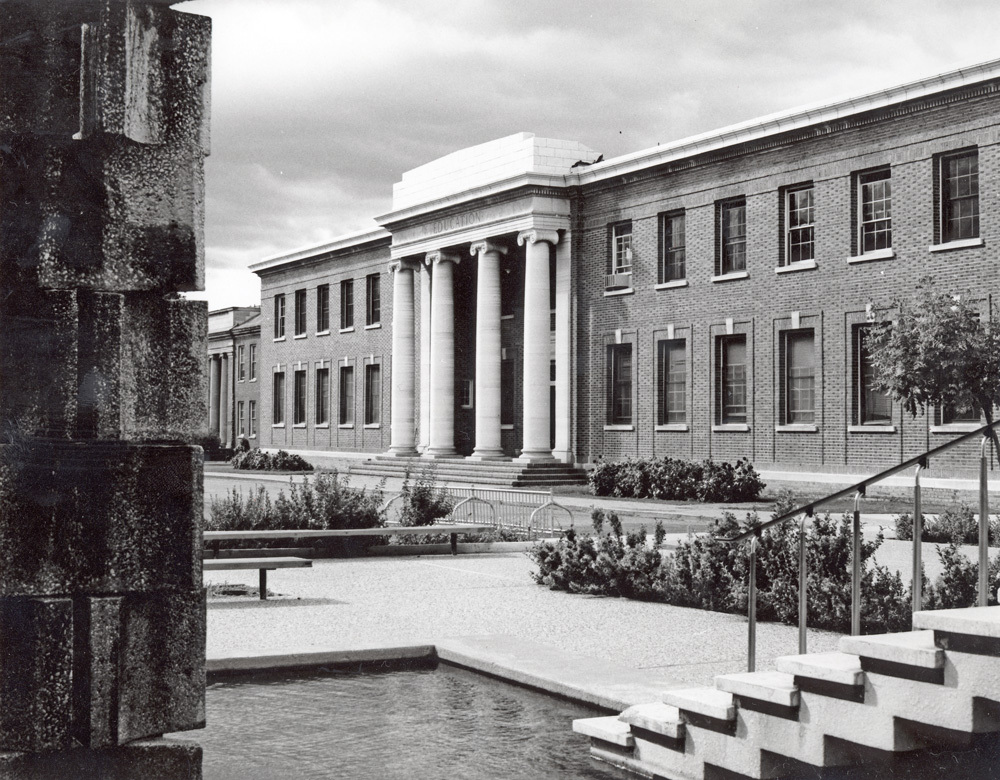 View from the library