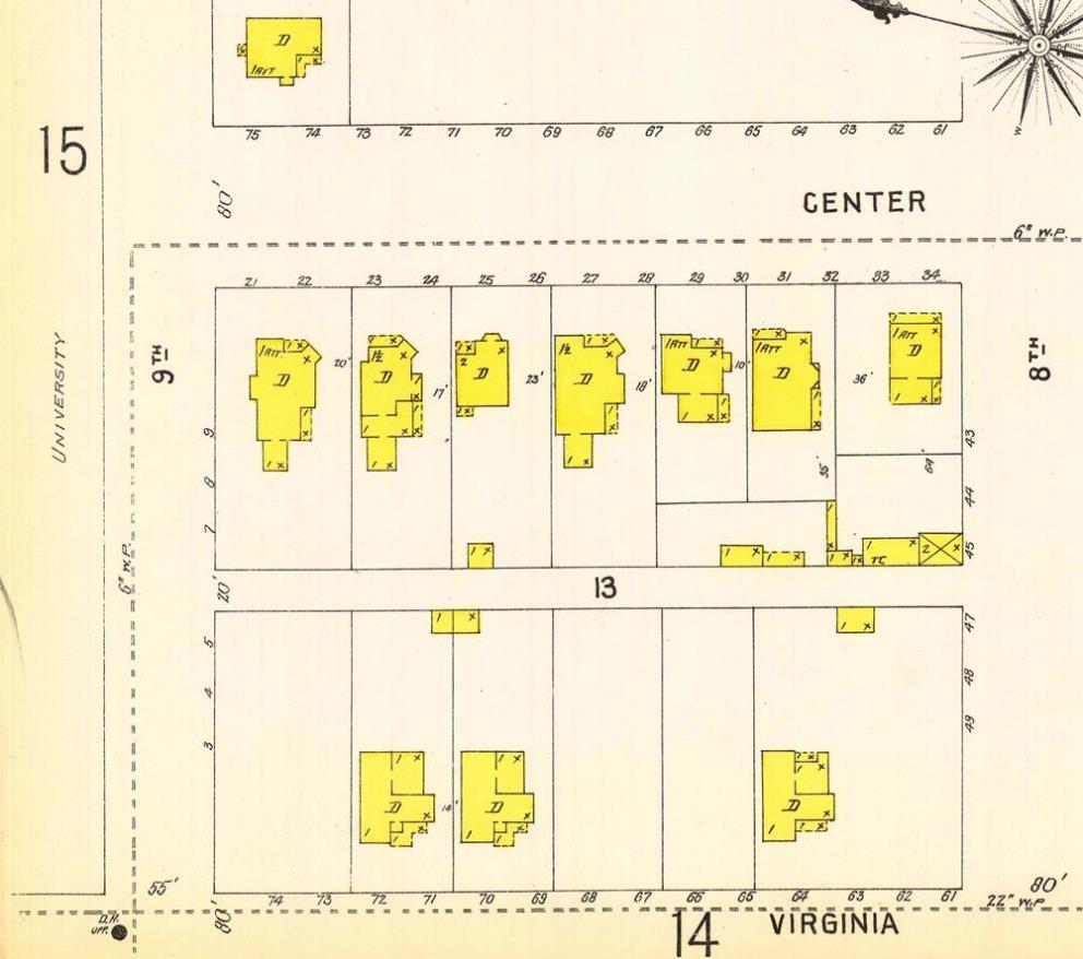 Sanborn map, 1899
