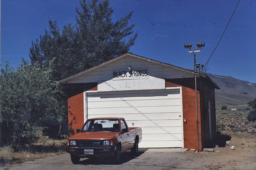 The Fire Department building in 1991