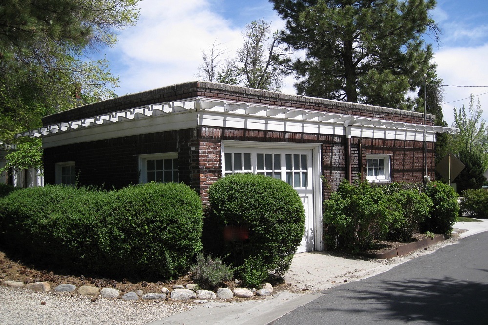 Two-car garage