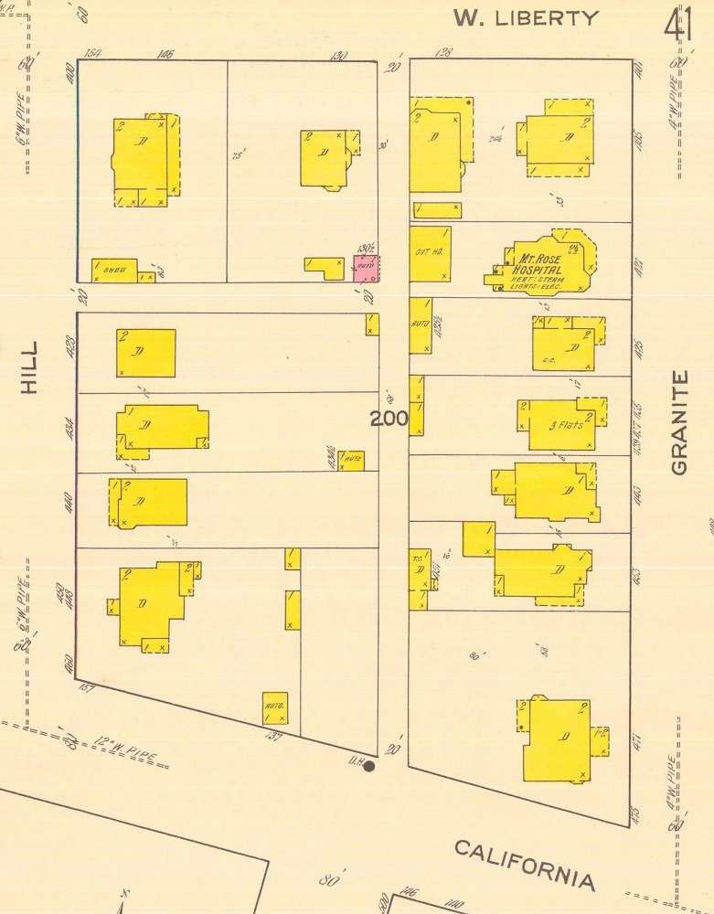 Sanborn Fire Insurance Map, 1918