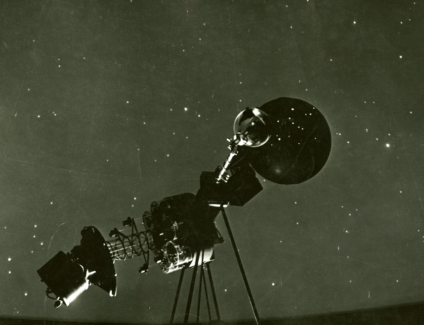 Projecting the night sky