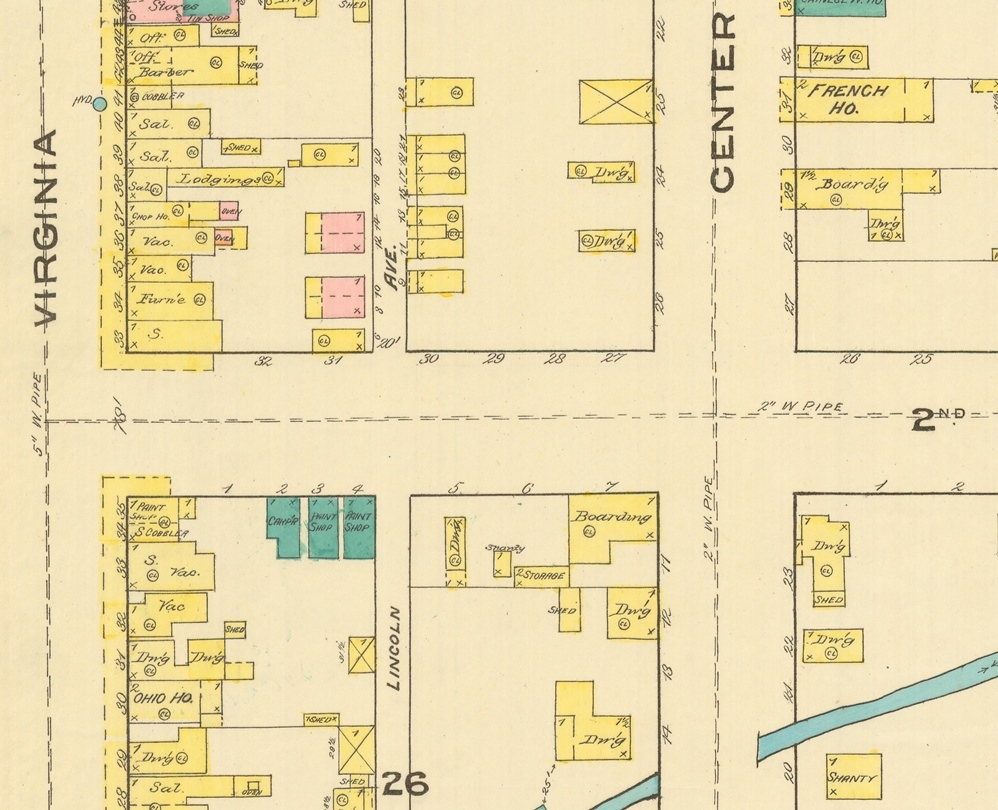 Lincoln Avenue, 1885