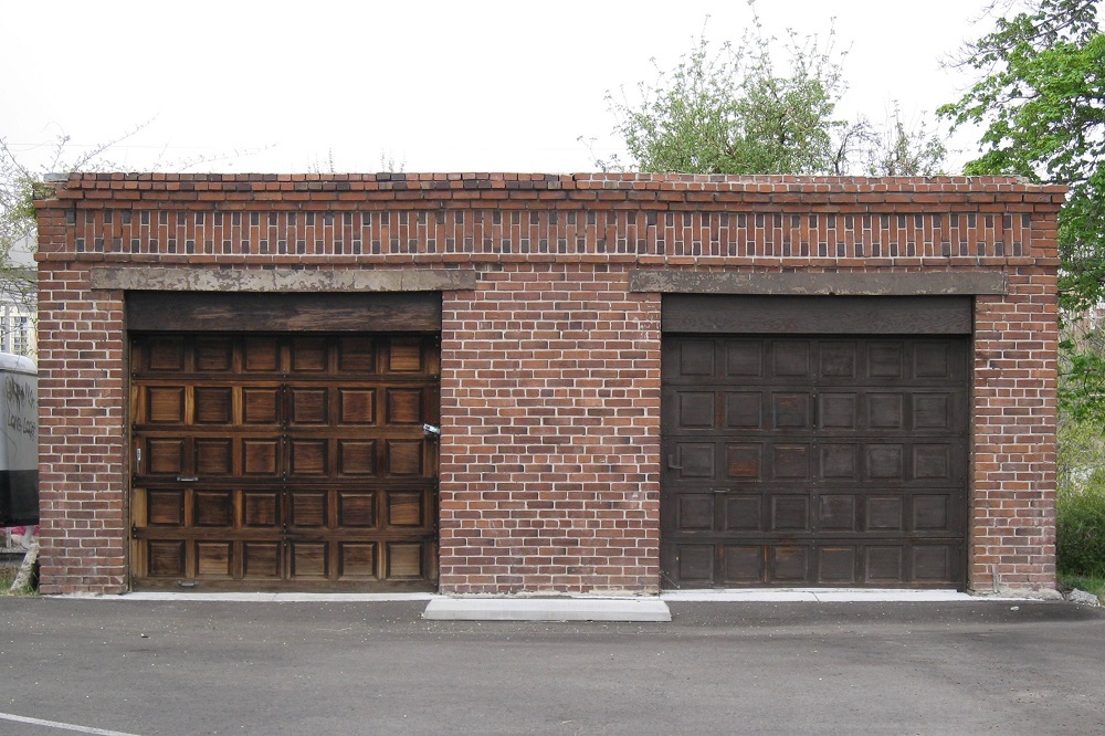 The double garage