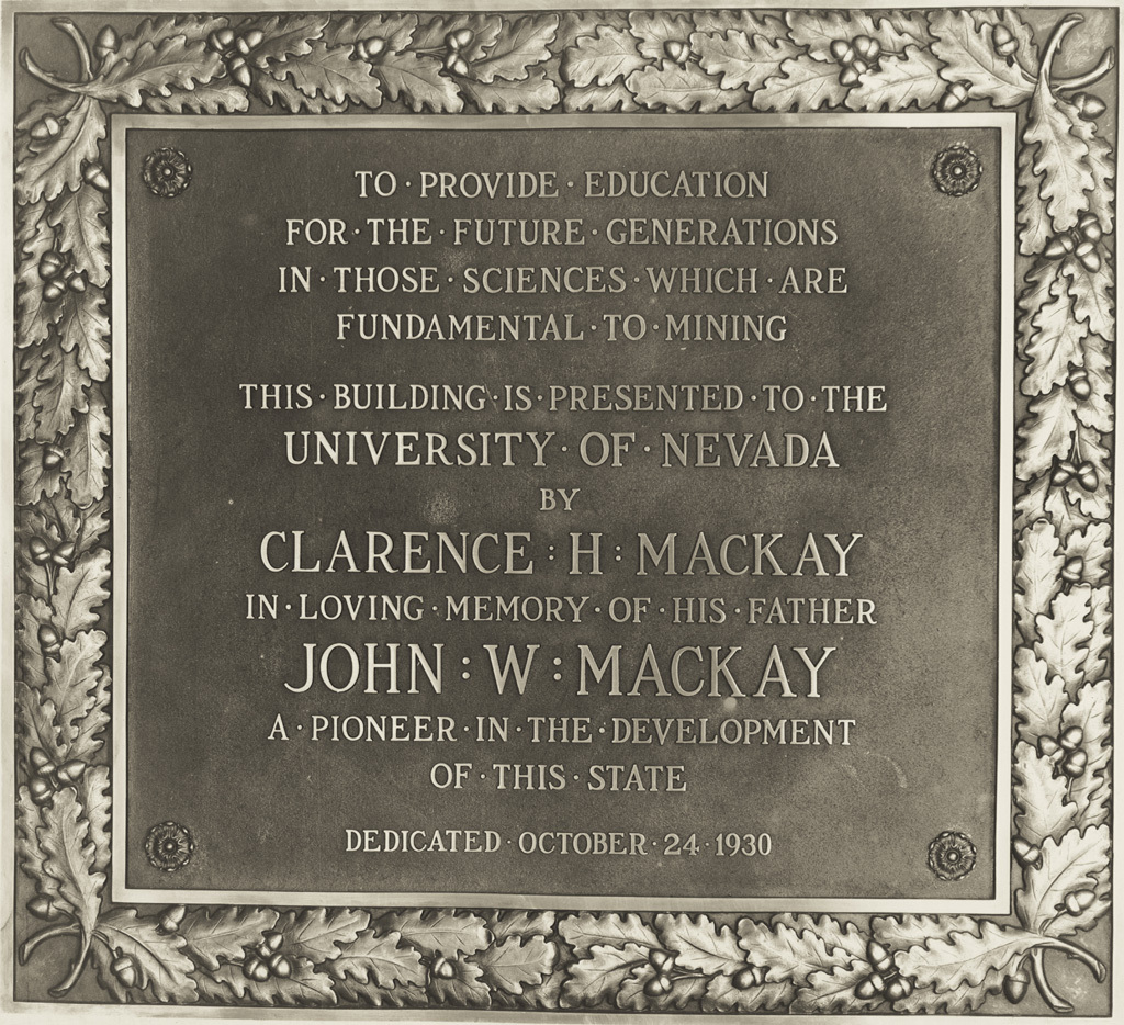 Dedication Plaque