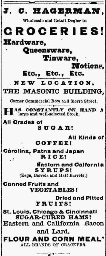 Hagerman's ad