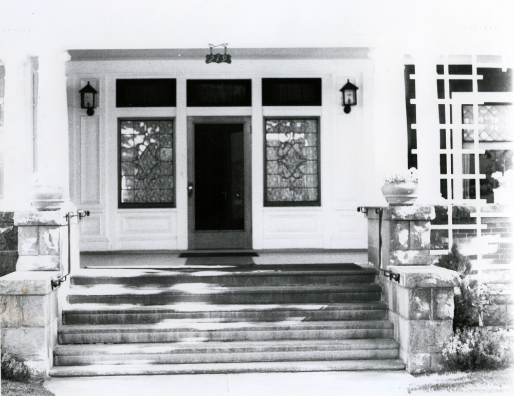 Front entrance