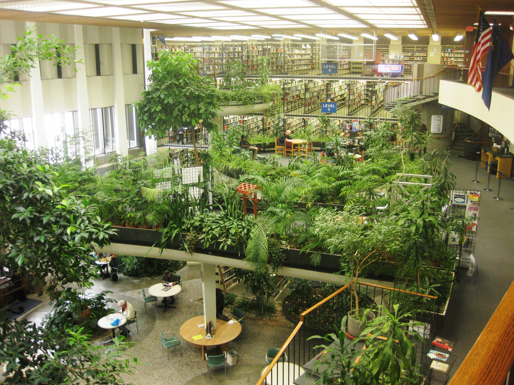 Washoe County Library interior, 2014