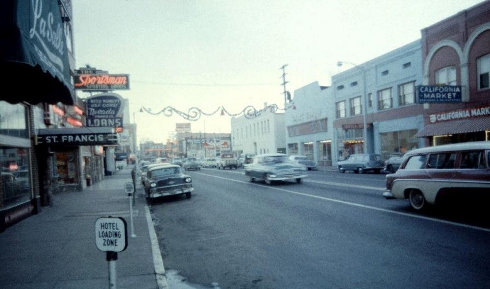 The streetscape before the Eldorado
