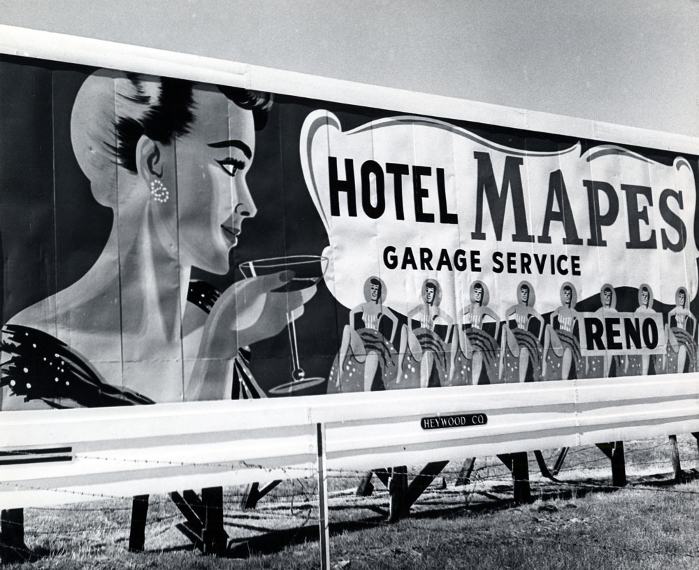 Garage service at the Mapes