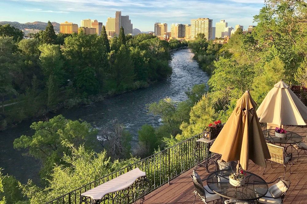 View from the gazebo