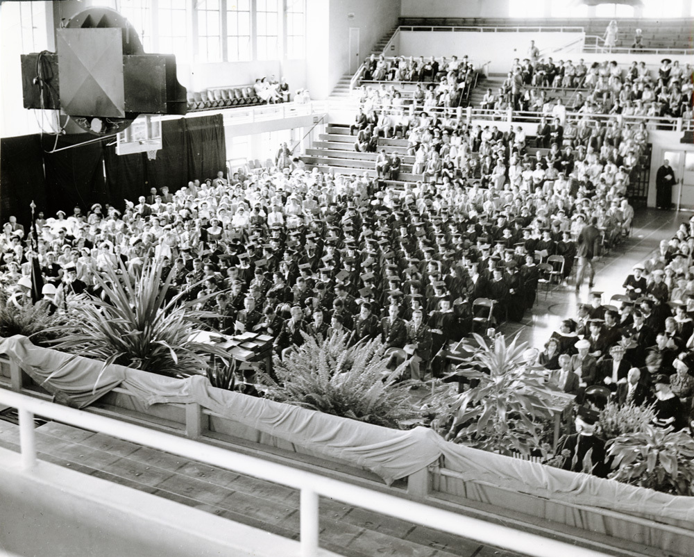 Carl Sandburg at Commencement