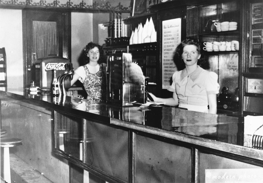 The soda fountain