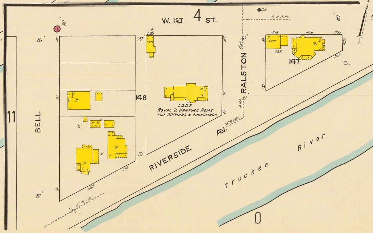 Sanborn map, 1918