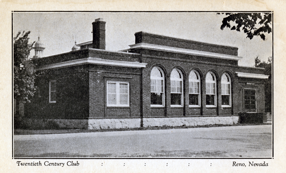 20th Century Club, original entrance