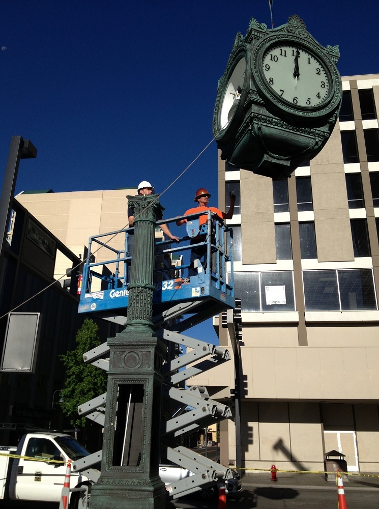 Installation on Reno City Plaza, 2019