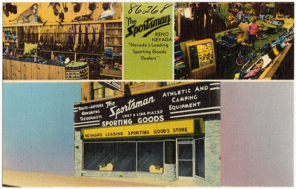 The Sportsman postcard