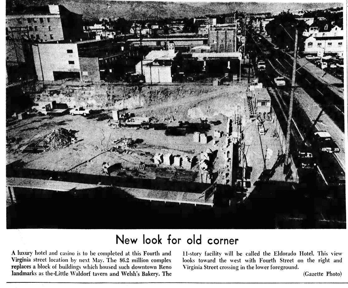Demolition underway