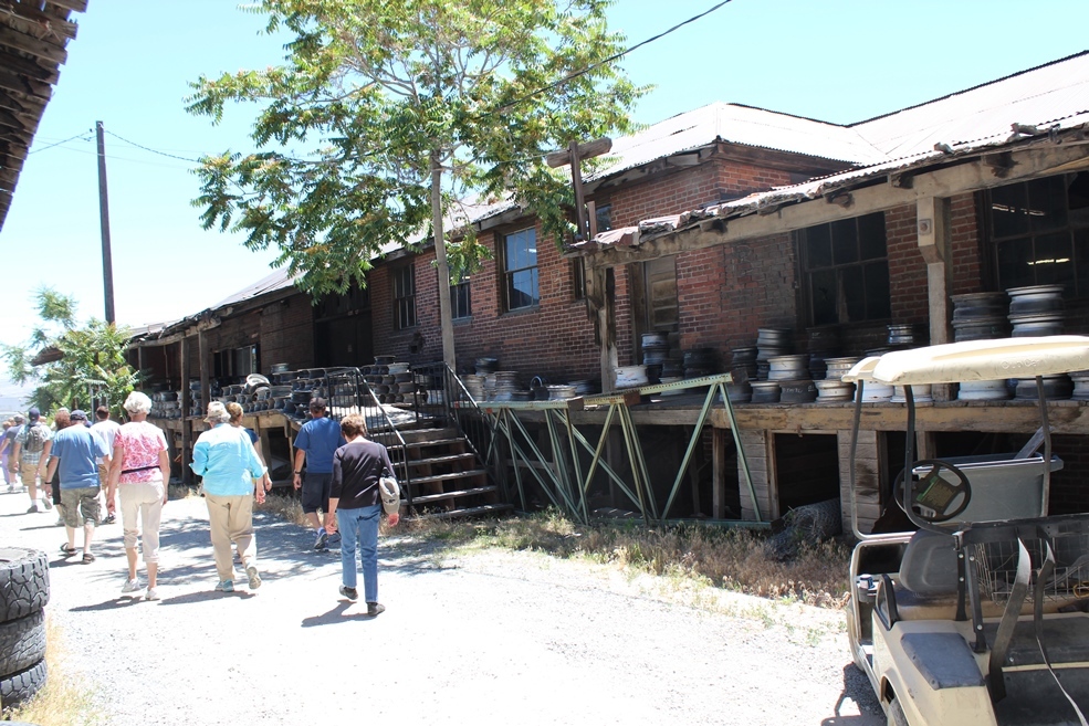 North end of mill building, 2013