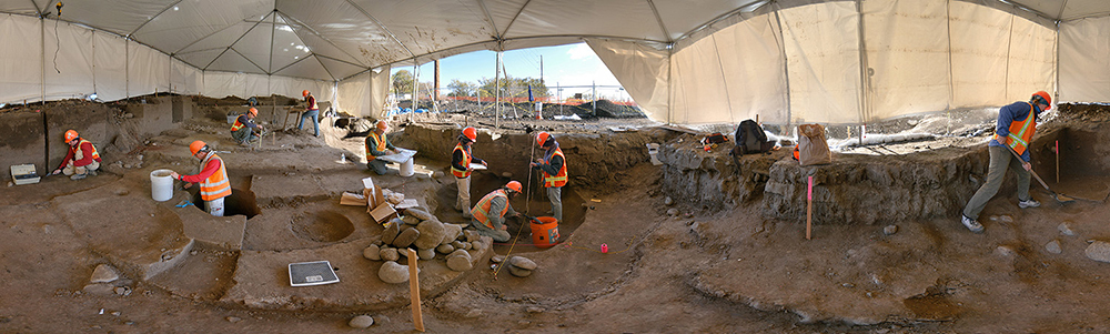 Trench archaeology