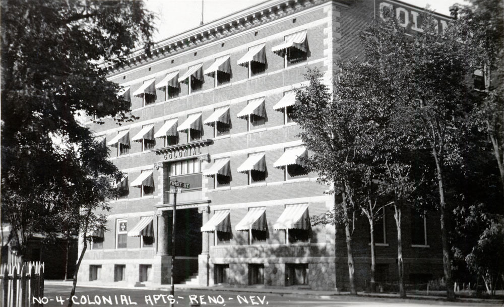 The Colonial Apartments in the 1930s
