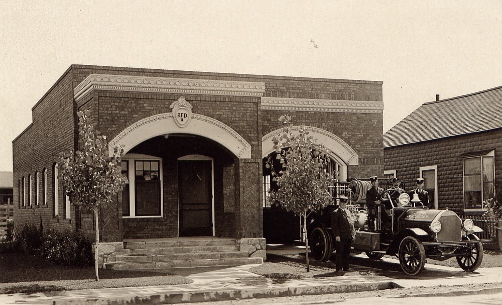 The Northside Fire Station in its early years